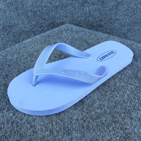 Old Navy Women Flip Flop Sandal Shoes Blue Synthetic‎ Size 6 Medium - Picture 1 of 7
